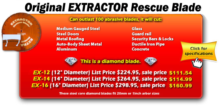 Original EXTRACTOR Rescue Blade